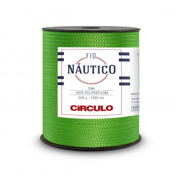 FIO NAUTICO 5MM - COR 5247 VERDE NEON